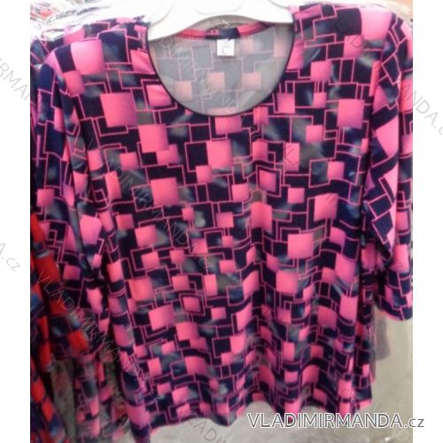 Bluse T-Shirt kurzärmlig Damen übergroß (L-4xl) LGM POLEN LGM037

