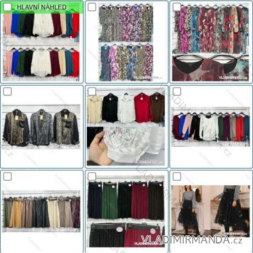 ITALIENISCHER MODEKATALOG Pullover, Tunika, T-Shirt, Kleid, Rock IMWGM24