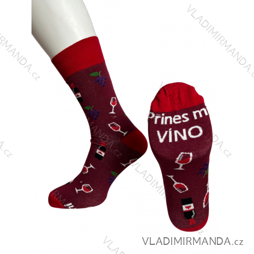 Ponožky veselé  pánské (42-46) POLSKÁ MÓDA DPP21299 44-46 rot