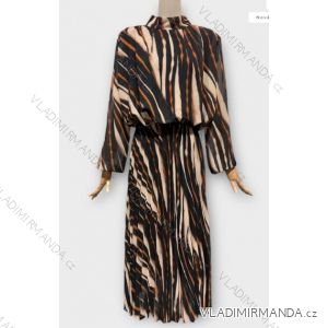 Sommerkleid Carmen aus Musselin für Damen (Einheitsgröße S/M) ITALIAN FASHION IMWE231506