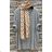 Sommerkleid Carmen aus Musselin für Damen (Einheitsgröße S/M) ITALIAN FASHION IMWE231506 Wein S/M/L