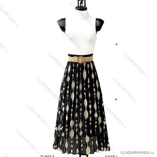Langärmeliges Sommerkleid für Damen (Einheitsgröße S/M) ITALIAN FASHION IMPES238990