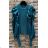 Langärmeliges Sommerkleid für Damen (Einheitsgröße S/M) ITALIAN FASHION IMPES238990 rot S/M/L