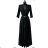 Langärmeliges Sommerkleid für Damen (Einheitsgröße S/M) ITALIAN FASHION IMPES238990 beige S/M/L