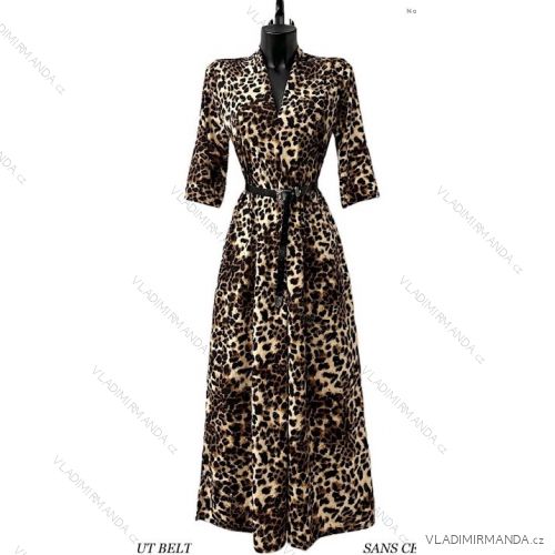 Langärmeliges Sommerkleid für Damen (Einheitsgröße S/M) ITALIAN FASHION IMPES238990