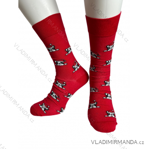 Frohe Weihnachten Herrensocken (39-41,42-46) POLISH FASHION DPP24103
