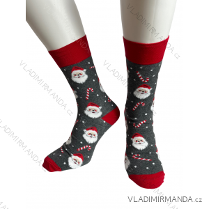 Frohe Weihnachten Herrensocken (41-43,44-46) POLISH FASHION DPP24SANTA