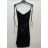 Elegantes, glitzerndes, ärmelloses Damenkleid mit Pailletten (Einheitsgröße S/M) ITALIAN FASHION IMPSH246883