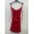 Elegantes, glitzerndes, ärmelloses Damenkleid mit Pailletten (Einheitsgröße S/M) ITALIAN FASHION IMPSH246883