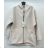 Langärmliger Wintermantel aus Fleece für Damen (S/M EINHEITSGRÖSSE) ITALIAN FASHION IMPSH239866