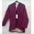 Langärmliger Wintermantel aus Fleece für Damen (S/M EINHEITSGRÖSSE) ITALIAN FASHION IMPSH239866