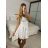 Sommerchiffon-Sommerkleid Carmen (S / M ONE SIZE) ITALIAN FASHION IMWA222561