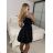 Sommerchiffon-Sommerkleid Carmen (S / M ONE SIZE) ITALIAN FASHION IMWA222561 -   weiß -   S / M