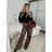Mittellanger Damenrock (Einheitsgröße S/M) ITALIAN FASHION IMM23HG3154 -   braun -   S/M/L