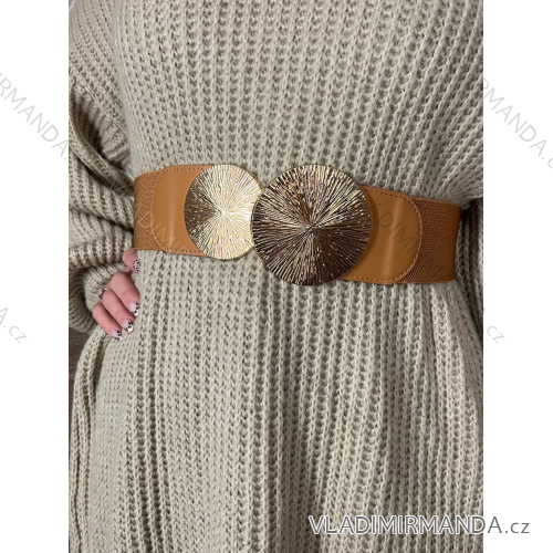 Langer Damenrock (S / M ONE SIZE) ITALIAN FASHION IMWM216874 braun EINHEITSGRÖSSE