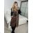 Damen-Lammweste (S/M Einheitsgröße) ITALIAN FASHION IMWK233941 -   braun
 -   S/M/L