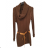 Damen Herbst Langarm Mantel (S/M ONE SIZE) ITALIAN FASHION IMPLM22818000019