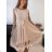 Šaty elegantní letní bez rukávu dámské (S/M/L ONE SIZE) ITALSKÁ MÓDA IM322SIMONE/DR grün S/M/L