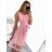 Šaty elegantní letní bez rukávu dámské (S/M/L ONE SIZE) ITALSKÁ MÓDA IM322SIMONE/DR grün S/M/L
