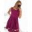 Šaty elegantní letní bez rukávu dámské (S/M/L ONE SIZE) ITALSKÁ MÓDA IM322SIMONE/DR grün S/M/L