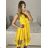 Šaty elegantní letní bez rukávu dámské (S/M/L ONE SIZE) ITALSKÁ MÓDA IM322SIMONE/DR grün S/M/L