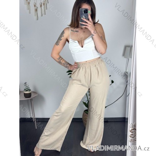 Elegante lange Damenhose (UNI S-L) ITALIAN FASHION IMD23417