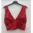 Ärmelloses Spitzen-Crop-Top für Damen (S/M EINHEITSGRÖSSE) ITALIAN FASHION IMPSH233208