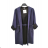 Leichte Damen-Pulloverjacke mit Kapuze 3/4 lange Ärmel (S/M/L ONE SIZE) ITALIAN FASHION IMPLI249521