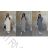 Elegantes Damen-Partykleid mit langen Ärmeln (S/M ONE SIZE) ITALIAN FASHION IM322282