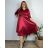 Kleid Oversize Kurzarm Damen (4XL/5XL ONE SIZE) ITALSKÁ MÓDA IM422FLUFF