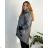 Damen-Kapuzenjacke in großen Größen (XL/2XL ONE SIZE) ITALIAN FASHION IM422684