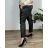 Langarmkleid mit Anhänger Damen Oversized (3XL / 4XL ONE SIZE) ITALIAN FASHION IMWQ2115022 schwarz 50/52