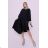 ITALIENISCHER MODEKATALOG Pullover, Tunika, T-Shirt, Kleid, Rock, Mantel, Jacke IMWMY24 schwarz 
