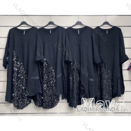 ITALIENISCHER MODEKATALOG Pullover, Tunika, T-Shirt, Kleid, Rock, Mantel, Jacke IMWMY24 Silber 