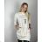 Šaty elegantní dlouhý rukáv dámské (S/M ONE SIZE) ITALSKÁ MÓDA IMM22SARA S / M schwarz