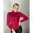 Langärmliger gestrickter Rollkragenpullover für Damen (Einheitsgröße S/M) ITALIAN FASHION EXTRA ME IMM22FD9076/DR S/M Beige