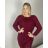 Damen-Strickpullover mit langen Ärmeln in Übergröße (XL/2XL/3XL Einheitsgröße) ITALIAN FASHION IMC23464