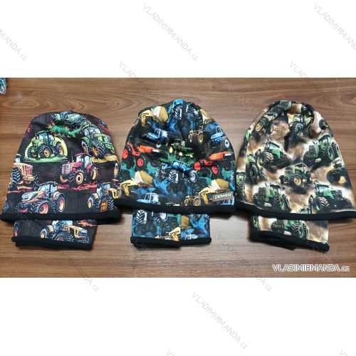 Baby Mädchen Hut (3-8 Jahre) Warme Mütze und Halstuch Set POLIEREN PV3211431TRAKTOR