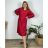ITALIENISCHER MODEKATALOG Pullover, Tunika, T-Shirt, Kleid, Rock, Mantel, Jacke IMWMY24 56/58 rot