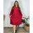 ITALIENISCHER MODEKATALOG Pullover, Tunika, T-Shirt, Kleid, Rock, Mantel, Jacke IMWMY24 56/58 rot
