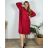 ITALIENISCHER MODEKATALOG Pullover, Tunika, T-Shirt, Kleid, Rock, Mantel, Jacke IMWMY24 56/58 rot