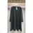 Shirt verlängert 3/4 Langarm Damen (L/XL/2XL ONE SIZE) ITALIAN FASHION IM423025