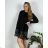 Lässiges 3/4-Langarmkleid für Damen (40/42/44 EINHEITSGRÖSSE) ITALIAN FASHION IMPLI2420575