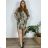 Elegantes eiskaltes langes trägerloses Kleid für Damen (S / M ONE SIZE) ITALIAN FASHION IMM22921 -   braun
 -   XL/2XL