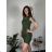 Elegantes ärmelloses Etuikleid für Damen (S-XL) ITALIAN FASHION IMM22Q51239-15/DUR -   grünes Khaki -   S