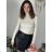 Langarm-Rollkragenpullover für Damen (uni sm) ITALIAN MODA IM919JM-5809-58