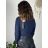 Langarm-Rollkragenpullover für Damen (uni sm) ITALIAN MODA IM919JM-5809-58