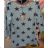 T-Shirt 3/4 Ärmel Damen (uni sl) ITALIENISCHE Mode IMC17040

