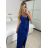Langarm-Partykleid für Damen (S/M EINHEITSGRÖSSE) ITALIAN FASHION IMPSH235429 -   türkis -   S/M/L