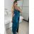 Langarm-Partykleid für Damen (S/M EINHEITSGRÖSSE) ITALIAN FASHION IMPSH235429 -   türkis -   S/M/L